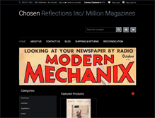 Tablet Screenshot of millionmagazines.com